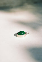 Load image into Gallery viewer, Petite Jade Carved Bezel Pendant
