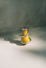 Load image into Gallery viewer, Twisted Butterscotch Amber Coil Necklace
