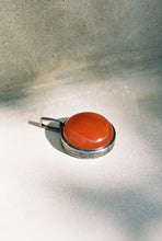Load image into Gallery viewer, Modernist Artisan Milky Carnelian Pendant
