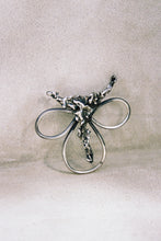 Load image into Gallery viewer, Brutalist Molten and Wire Pendant
