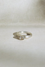 Load image into Gallery viewer, Goshenite Marquise Bezel Ring
