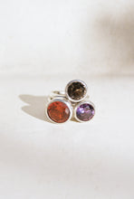Load image into Gallery viewer, Three Gem Bezel Ring Stacking Set
