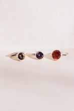 Load image into Gallery viewer, Three Gem Bezel Ring Stacking Set
