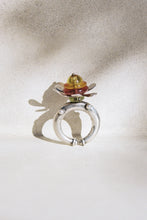 Load image into Gallery viewer, Artist Made Spinning Flower Ring
