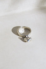 Load image into Gallery viewer, Robert Lee Morris Carved Heart Charm Ring
