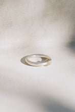 Load image into Gallery viewer, Rounded Band with Gold Coil
