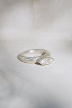 Load image into Gallery viewer, Goshenite Marquise Bezel Ring
