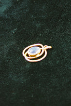 Load image into Gallery viewer, Modernist Gold Moonstone Pendant
