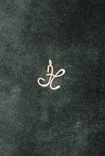 Load image into Gallery viewer, Gold Cursive H Charm
