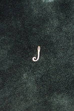 Load image into Gallery viewer, Artisan Gold J Charm
