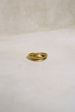 Load image into Gallery viewer, Gold Dual Panel Ring
