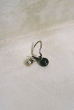 Load image into Gallery viewer, Mid-Century Spiral and Jade Orb Ring
