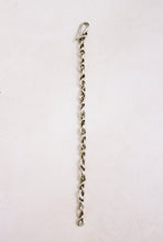 Load image into Gallery viewer, Hand-Forged Twisted Link Bracelet with Hook Clasp
