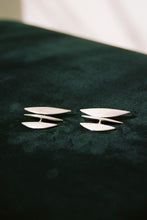 Load image into Gallery viewer, Graduated Half Moon Drop Earings
