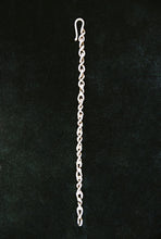 Load image into Gallery viewer, Hand-Forged Twisted Link Bracelet with Hook Clasp
