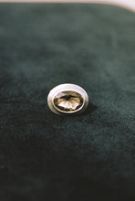 Load image into Gallery viewer, Faceted Smokey Quartz Ring with Matte Silver

