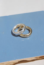 Load image into Gallery viewer, Gold Half Donut Band

