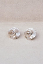 Load image into Gallery viewer, Postmodern Spiral Shell Studs
