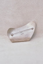 Load image into Gallery viewer, Mid-Century Signed Sculptural Fold-over Brooch
