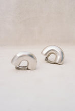 Load image into Gallery viewer, Donut Half Hoop Earrings
