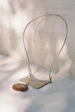 Load image into Gallery viewer, Mid-Century Hook Collar with Detachable Agate Panel
