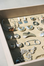 Load image into Gallery viewer, Donut Half Hoop Earrings
