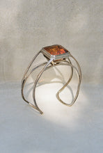 Load image into Gallery viewer, Postmodern Wirework Citrine Cuff
