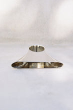 Load image into Gallery viewer, Postmodern Upturned Silver Bell Ring
