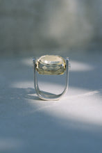 Load image into Gallery viewer, Spinning Citrine Silver Ring
