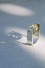 Load image into Gallery viewer, Spinning Citrine Silver Ring
