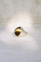 Load image into Gallery viewer, Raised Cabochon Tiger's Eye Ring
