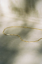 Load image into Gallery viewer, Gold Bar Link Chain Necklace

