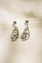 Load image into Gallery viewer, Mid-Century Molten Squiggle Earrings

