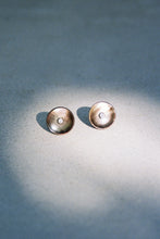 Load image into Gallery viewer, Abalone Studs with Diamond Center
