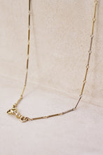 Load image into Gallery viewer, Art Deco Yellow and White Gold Link Necklace
