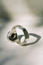 Load image into Gallery viewer, Brutalist Tiger's Eye Signet Ring
