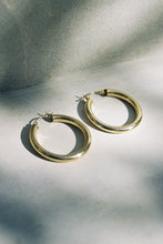 Load image into Gallery viewer, GOLD HOOPS 4
