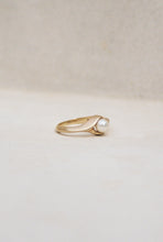 Load image into Gallery viewer, Mid-Century Gold Akoya Pearl Ring

