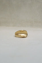 Load image into Gallery viewer, Gold Sculptural Wave Ring

