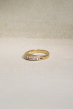 Load image into Gallery viewer, Curved Diamond Channel Band
