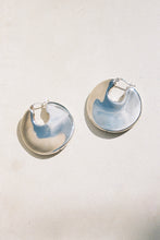 Load image into Gallery viewer, Large Puffy Crescent Hoops
