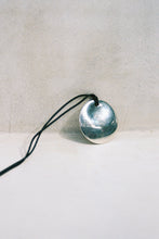 Load image into Gallery viewer, Elsa Peretti Round Pendant on Black Silk Cord
