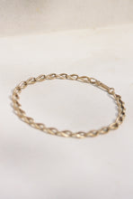 Load image into Gallery viewer, Mid-Century Gold Curb Link Bracelet
