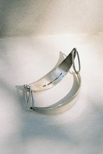 Load image into Gallery viewer, Danish Modernist Two Panel Bangle

