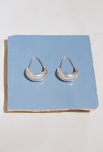Load image into Gallery viewer, Basket Hoop Earrings

