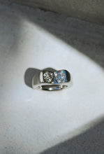 Load image into Gallery viewer, 1.46cttw Old Euro Two Diamond Ring (OOAK)
