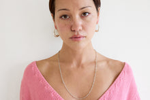 Load image into Gallery viewer, Basket Hoop Earrings
