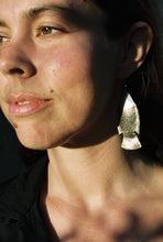 Load image into Gallery viewer, Large Stamped Fish Earrings
