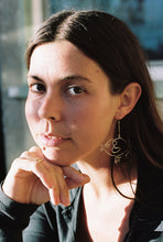 Load image into Gallery viewer, Wire Sculpted Fish Earrings
