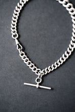 Load image into Gallery viewer, Super Heavyweight Antique English Curb Chain with T-Bar
